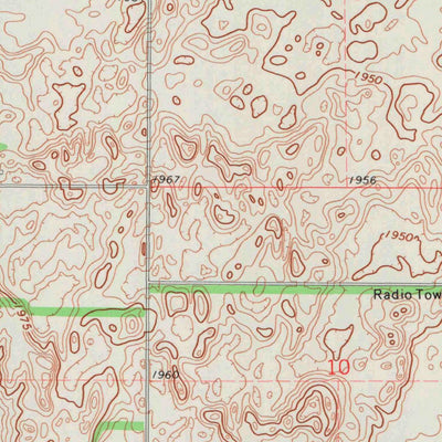 United States Geological Survey Saint John North, KS (1972, 24000-Scale) digital map