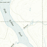 United States Geological Survey Saint John Pond, ME (1954, 62500-Scale) digital map