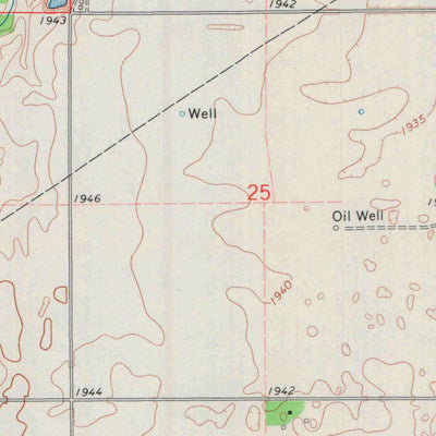 United States Geological Survey Saint John South, KS (1972, 24000-Scale) digital map