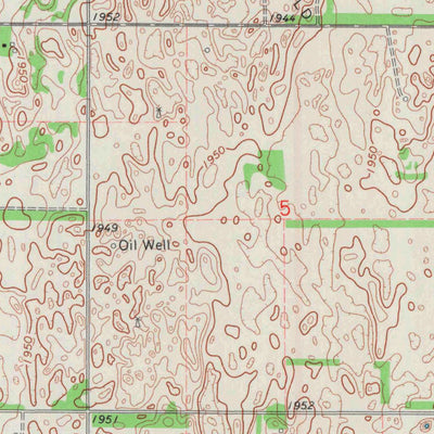United States Geological Survey Saint John South, KS (1972, 24000-Scale) digital map