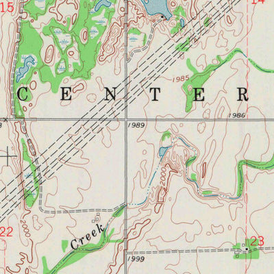United States Geological Survey Saint John SW, KS (1972, 24000-Scale) digital map