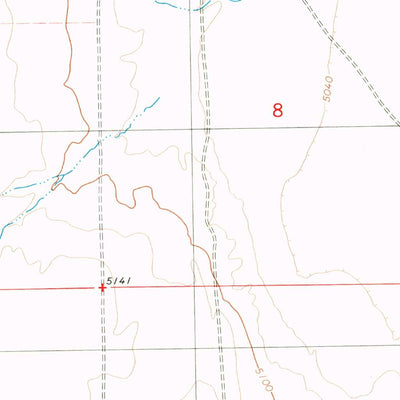 United States Geological Survey Saint John, UT (1980, 24000-Scale) digital map