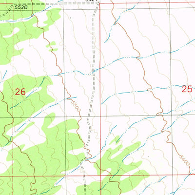 United States Geological Survey Saint John, UT (1980, 24000-Scale) digital map