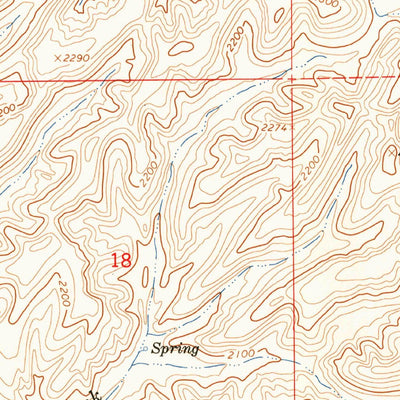 United States Geological Survey Saint John, WA (1964, 24000-Scale) digital map
