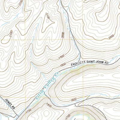 United States Geological Survey Saint John, WA (2020, 24000-Scale) digital map