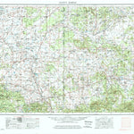 United States Geological Survey Saint Johns, AZ-NM (1954, 250000-Scale) digital map