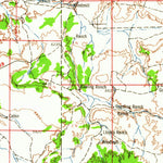 United States Geological Survey Saint Johns, AZ-NM (1962, 250000-Scale) digital map
