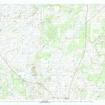 United States Geological Survey Saint Johns, AZ-NM (1981, 100000-Scale) digital map