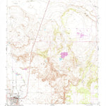 United States Geological Survey Saint Johns North, AZ (1974, 24000-Scale) digital map