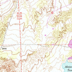 United States Geological Survey Saint Johns North, AZ (1974, 24000-Scale) digital map