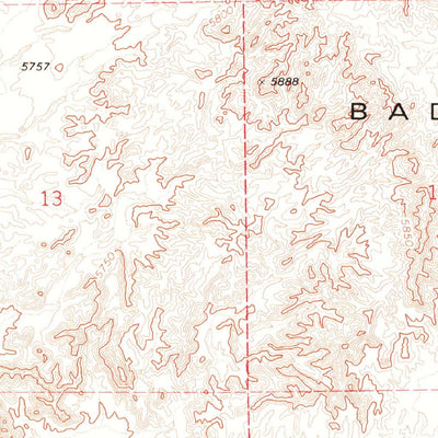 United States Geological Survey Saint Johns North, AZ (1977, 24000-Scale) digital map