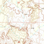United States Geological Survey Saint Johns South, AZ (1971, 24000-Scale) digital map