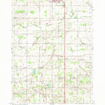 United States Geological Survey Saint Johns South, MI (1965, 24000-Scale) digital map