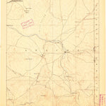 United States Geological Survey Saint Johns W, AZ-NM (1886, 250000-Scale) digital map