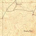United States Geological Survey Saint Johns W, AZ-NM (1886, 250000-Scale) digital map