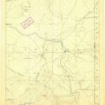 United States Geological Survey Saint Johns W, AZ-NM (1892, 250000-Scale) digital map