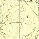 United States Geological Survey Saint Johns W, AZ-NM (1892, 250000-Scale) digital map