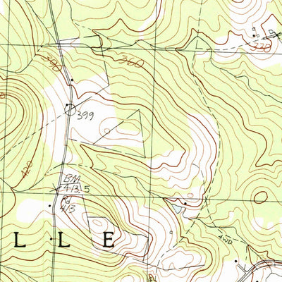 United States Geological Survey Saint Johnsbury, VT (1983, 25000-Scale) digital map