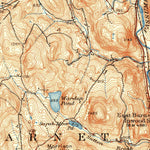 United States Geological Survey Saint Johnsbury, VT-NH (1943, 62500-Scale) digital map