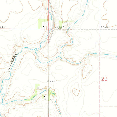United States Geological Survey Saint Joseph, IA (1972, 24000-Scale) digital map