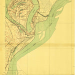 United States Geological Survey Saint Joseph, LA-MS (1909, 24000-Scale) digital map