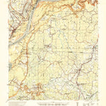 United States Geological Survey Saint Joseph, LA-MS (1939, 62500-Scale) digital map