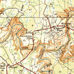 United States Geological Survey Saint Joseph, LA-MS (1939, 62500-Scale) digital map