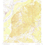United States Geological Survey Saint Joseph, LA-MS (1958, 62500-Scale) digital map