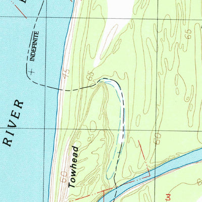 United States Geological Survey Saint Joseph, LA-MS (1986, 24000-Scale) digital map
