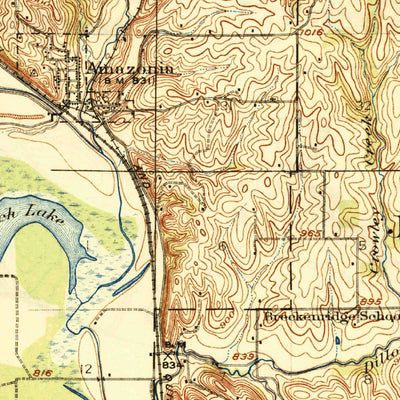 United States Geological Survey Saint Joseph, MO-KS (1926, 62500-Scale) digital map
