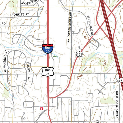 United States Geological Survey Saint Joseph North, MO (2021, 24000-Scale) digital map