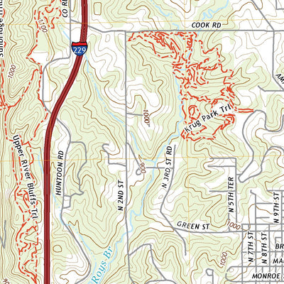 United States Geological Survey Saint Joseph North, MO (2021, 24000-Scale) digital map