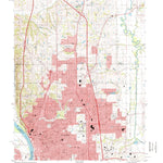 United States Geological Survey Saint Joseph North, MO-KS (1997, 24000-Scale) digital map