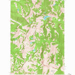 United States Geological Survey Saint Joseph Peak, MT-ID (1964, 24000-Scale) digital map