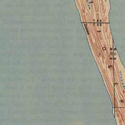 United States Geological Survey Saint Joseph Peninsula, FL (1943, 31680-Scale) digital map