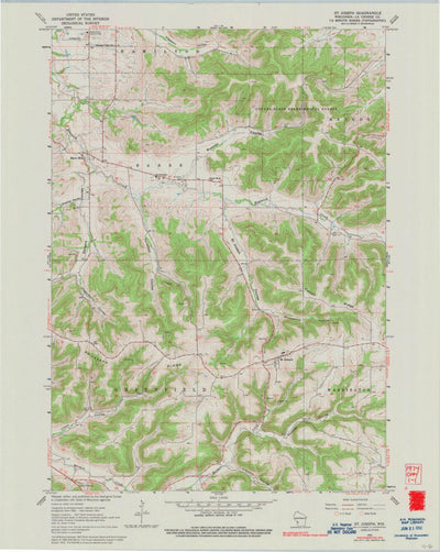 United States Geological Survey Saint Joseph, WI (1963, 24000-Scale) digital map