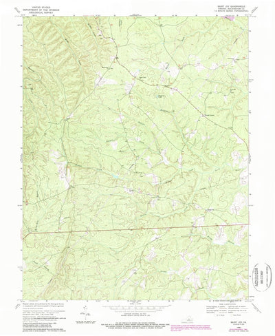 United States Geological Survey Saint Joy, VA (1968, 24000-Scale) digital map