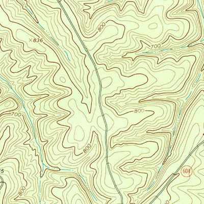 United States Geological Survey Saint Joy, VA (1968, 24000-Scale) digital map