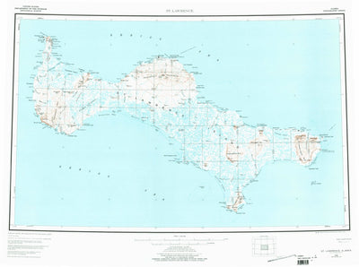 United States Geological Survey Saint Lawrence, AK (1948, 250000-Scale) digital map