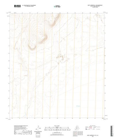 United States Geological Survey Saint Lawrence B-1 SW, AK (2020, 25000-Scale) digital map