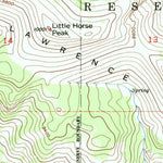 United States Geological Survey Saint Lawrence Basin, WY (1952, 24000-Scale) digital map