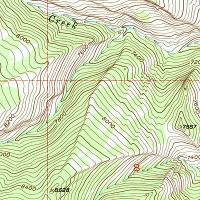 United States Geological Survey Saint Lawrence Basin, WY (1952, 24000-Scale) digital map