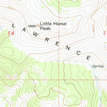 United States Geological Survey Saint Lawrence Basin, WY (1962, 24000-Scale) digital map