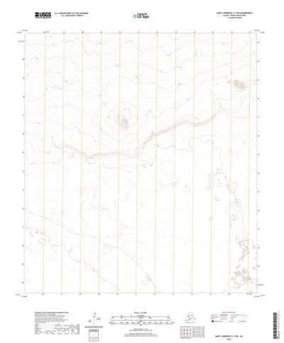 United States Geological Survey Saint Lawrence C-3 SW, AK (2020, 25000-Scale) digital map