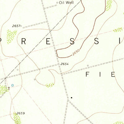 United States Geological Survey Saint Lawrence SE, TX (1973, 24000-Scale) digital map