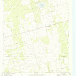 United States Geological Survey Saint Lawrence, TX (1973, 24000-Scale) digital map