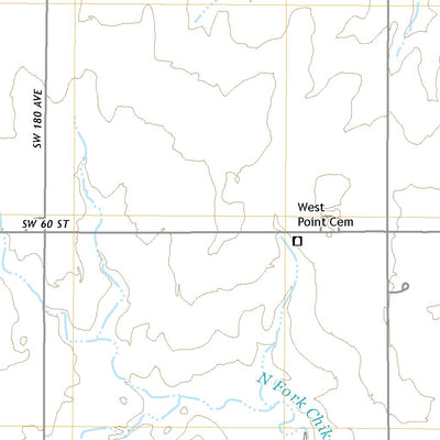 United States Geological Survey Saint Leo, KS (2022, 24000-Scale) digital map