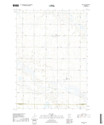 United States Geological Survey Saint Leo, MN (2019, 24000-Scale) digital map