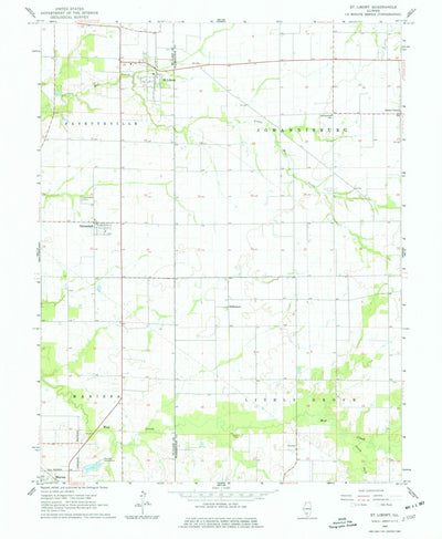 United States Geological Survey Saint Libory, IL (1964, 24000-Scale) digital map