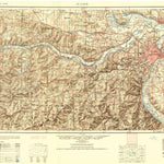 United States Geological Survey Saint Louis, MO-IL (1949, 250000-Scale) digital map